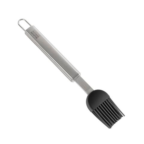 Essential Basting Brush with Silicone Bristles for Sauces, Marinades