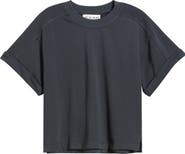 CITY BLUES Brie Boxy Short Sleeve Sweatshirt