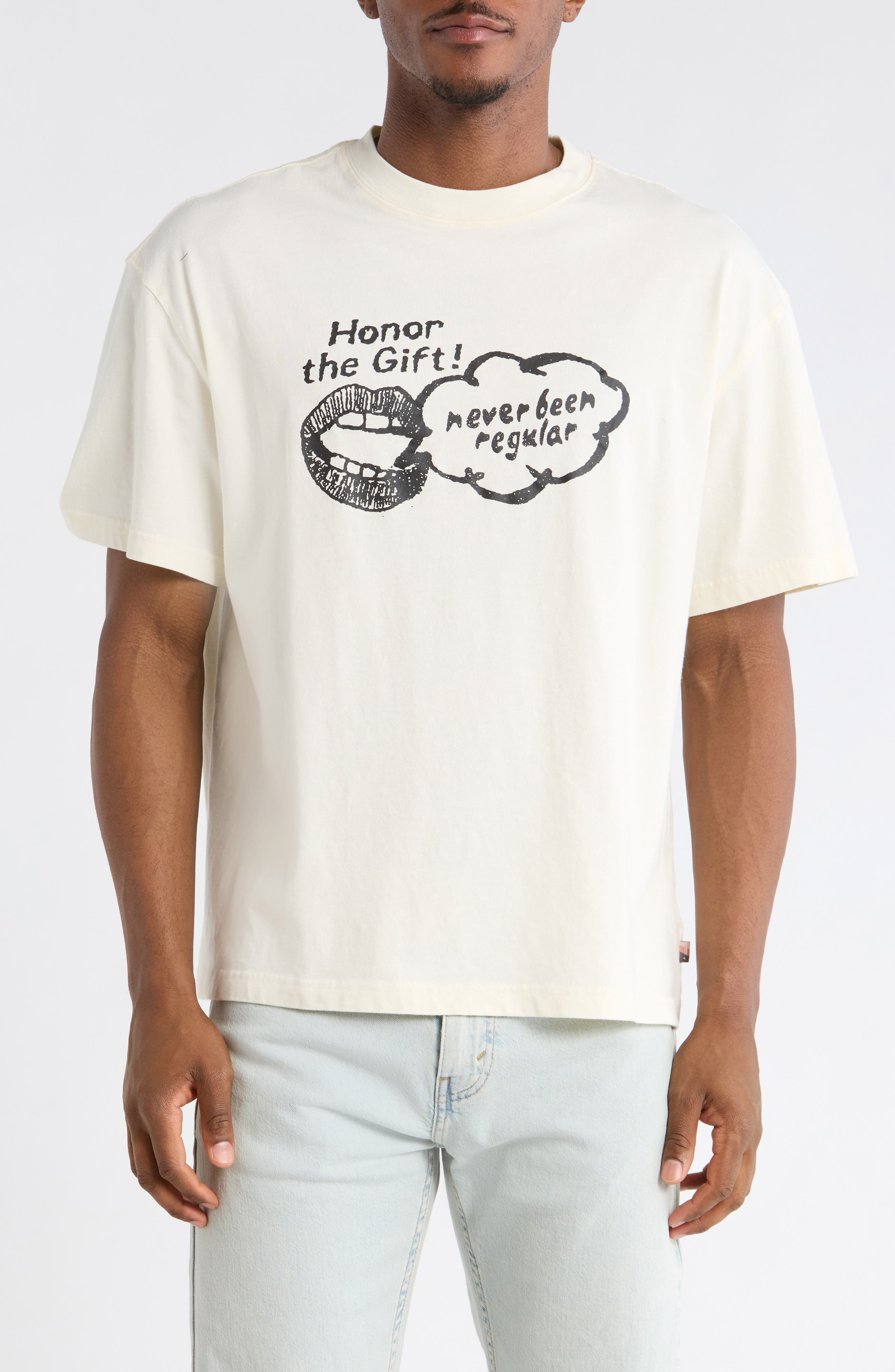 Never Been Regular Cotton Graphic T-Shirt