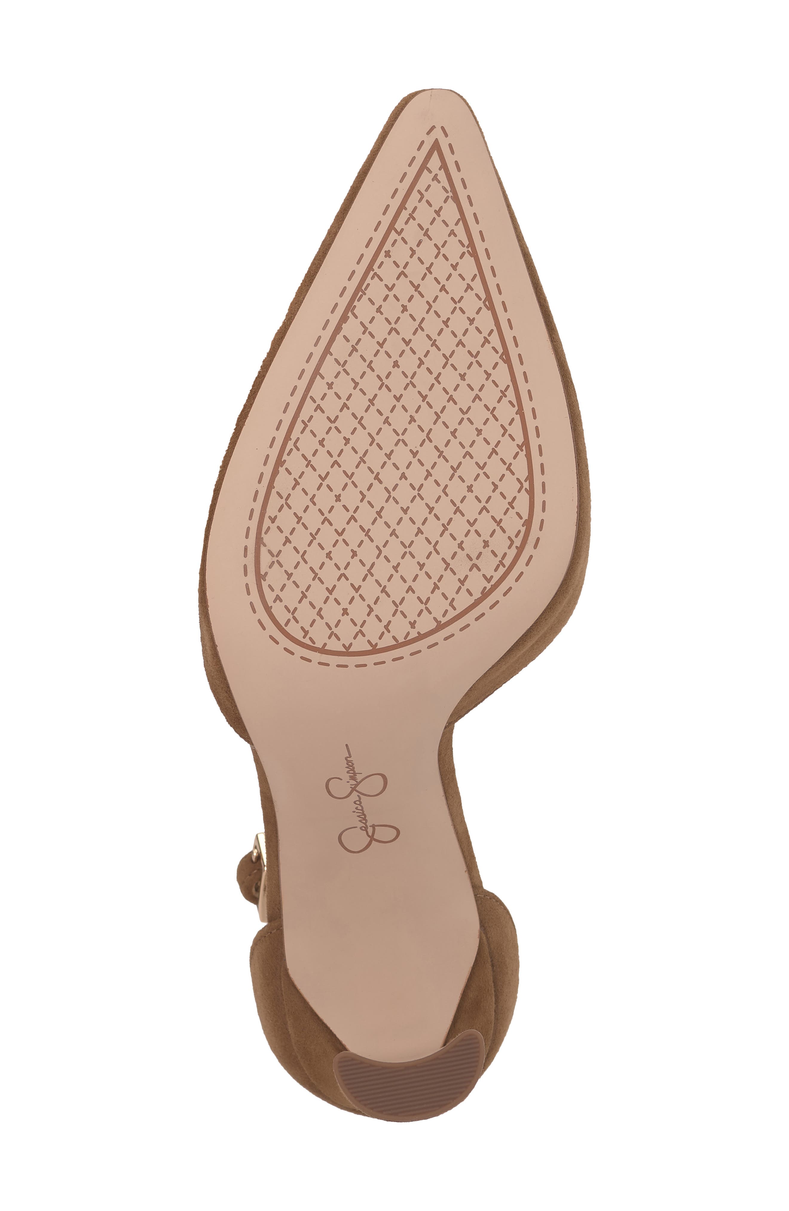 Kelusa Ankle Strap Pump, Alternate, color, SAFARI BROWN