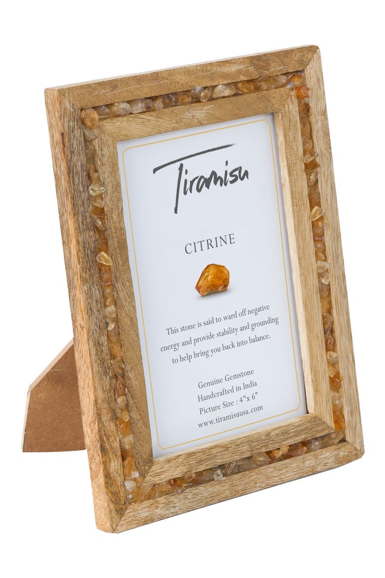 Gemstone Picture Frame, Alternate, color, YELLOW BEIGE
