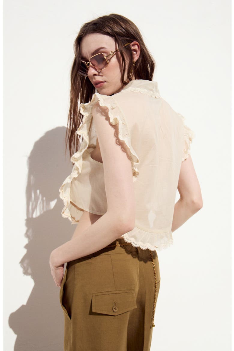 Bari Wide Leg Pants, Alternate, color, ARMY
