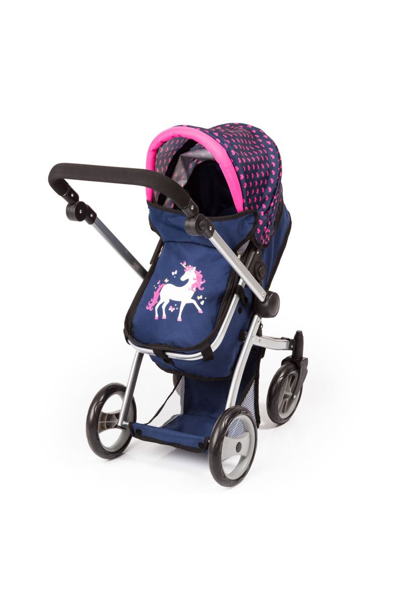 Pram Mega Set, Dolls up to 18", Sleeping Bag & Travel Bag, Alternate, color, Multicolored