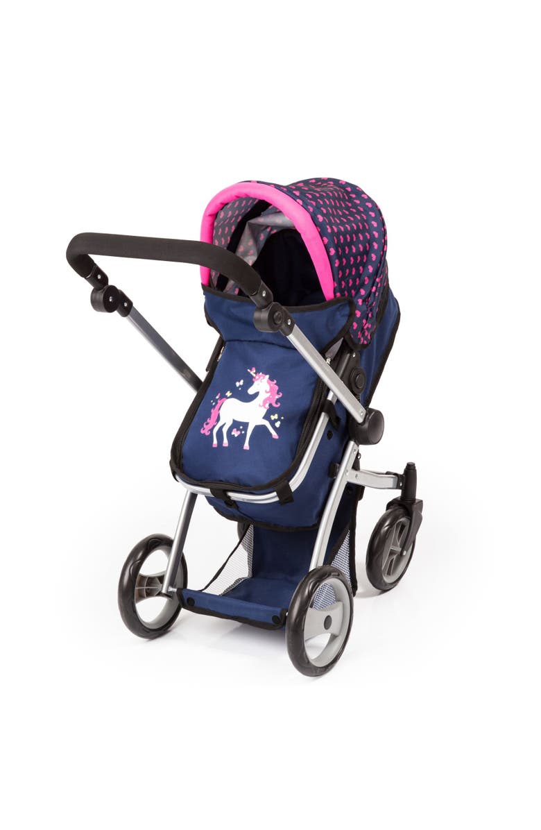 Bayer Design Pram Mega Set, Dolls up to 18", Sleeping Bag & Travel Bag, Alternate, color, Multicolored