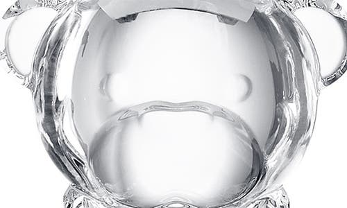 Waterford 2025 Baby's First Bear Crystal Ornament In Transparent