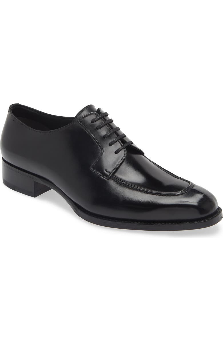 TOM FORD Tudor Burnished Leather Oxford, Main, color,