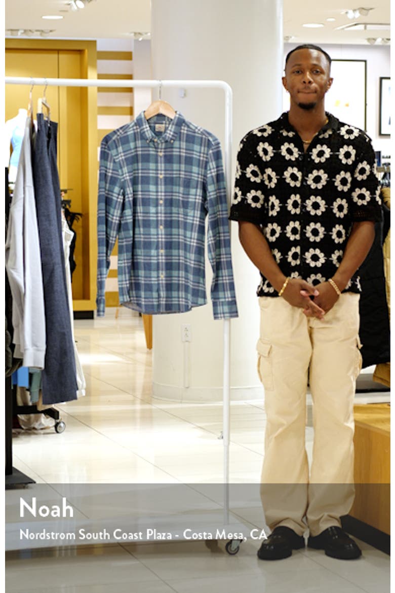 Coastline Knit Button-Down Shirt video