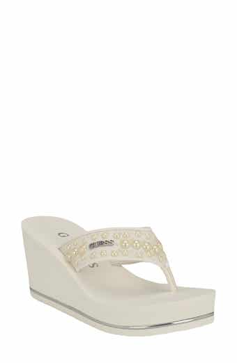GUESS Silus Eva Platform Flip Flop