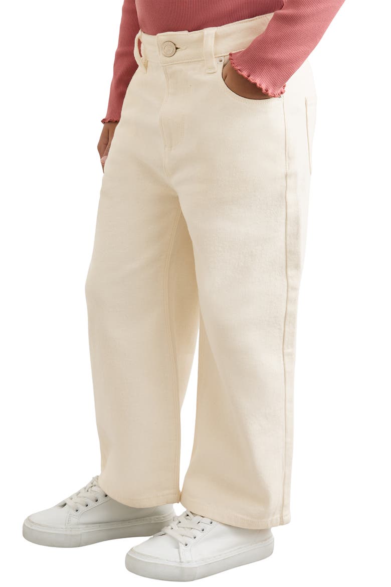 Kids' Sky Jeans, Alternate, color, ECRU