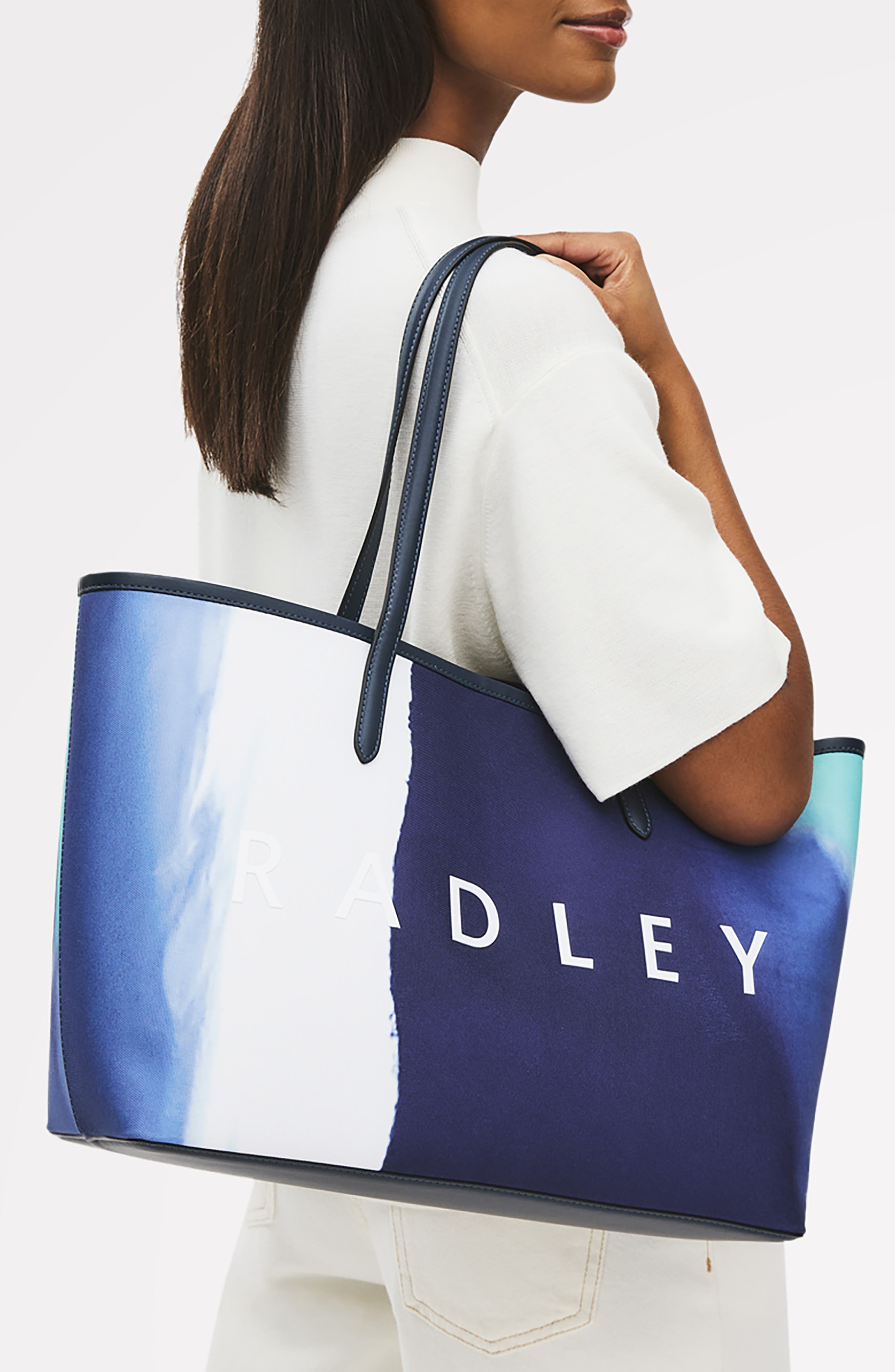 Radley Southwell Gardens Stripe Large Tote Bag, Alternate, color, 