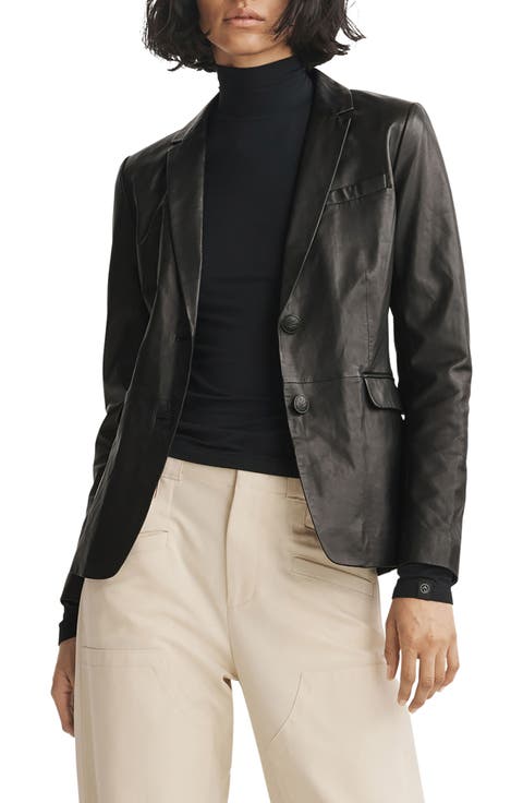 Razor Leather Blazer
