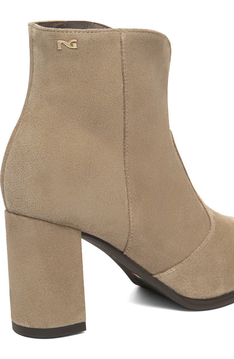 NeroGiardini V-Cut Bootie, Alternate, color, Taupe