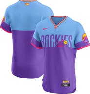 Nike Men's Nike Purple Colorado Rockies 2025 City Connect Elite Jersey