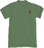 RIOT SOCIETY Stitched Teddy Cotton Crew T-Shirt