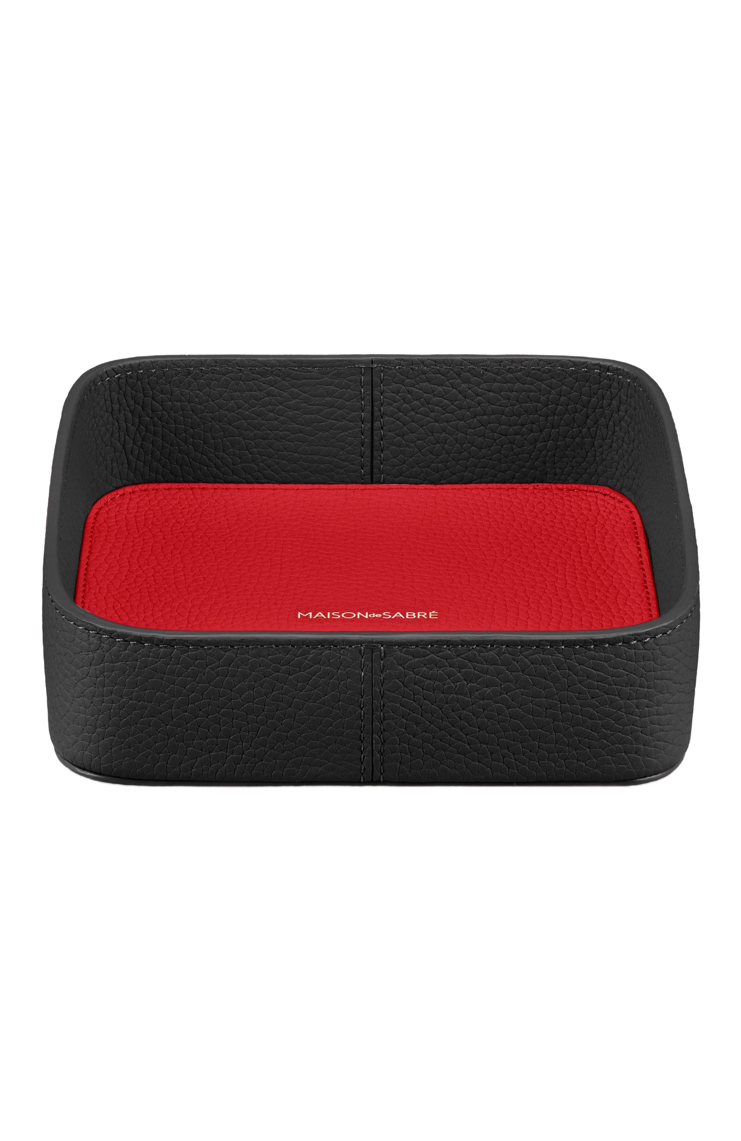 MAISON de SABRÉ The Catchall Tray, Main, color, Rouge Noir