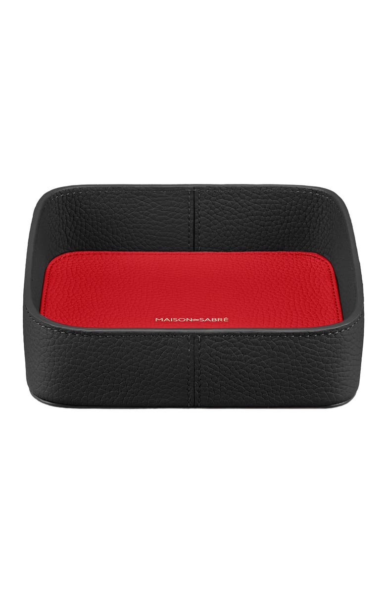 MAISON de SABRÉ The Catchall Tray, Main, color, Rouge Noir
