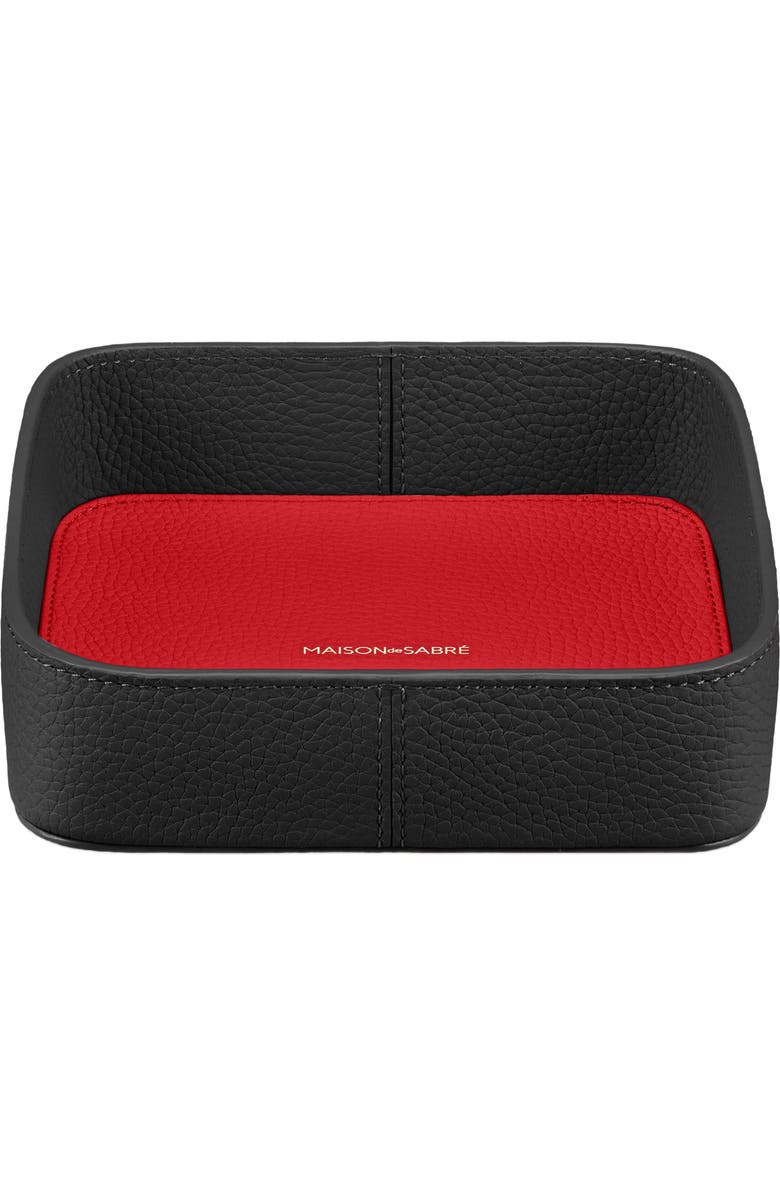 MAISON de SABRÉ The Catchall Tray, Main, color, Rouge Noir
