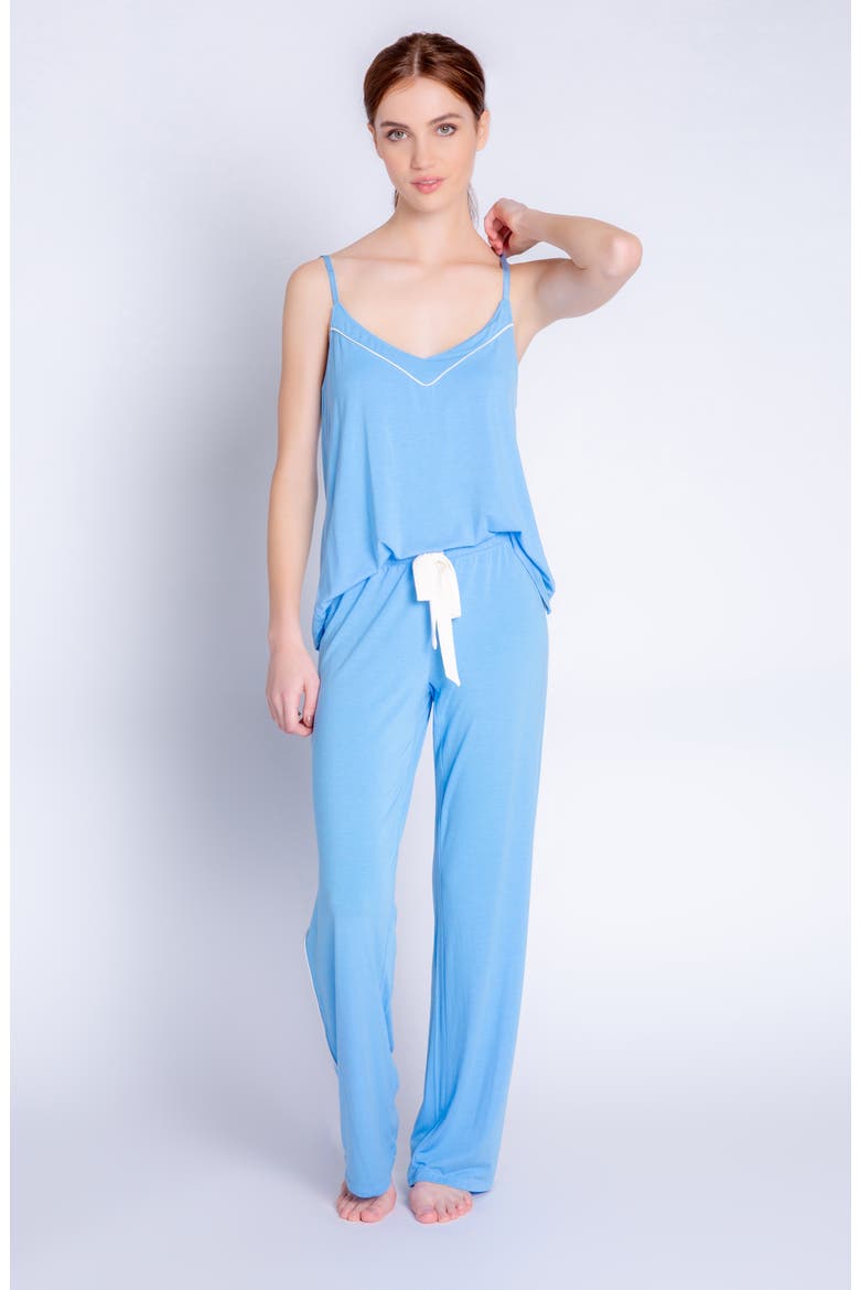 Jersey Pajama Pants, Alternate, color, BLUE
