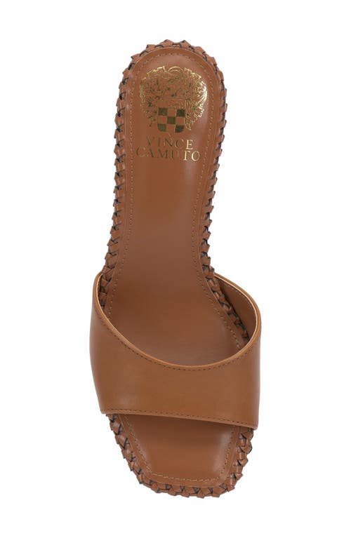 Vince Camuto Emmla Slide Sandal In Caramello
