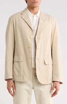 BUCK MASON Seersucker Carry On Cotton Sport Coat