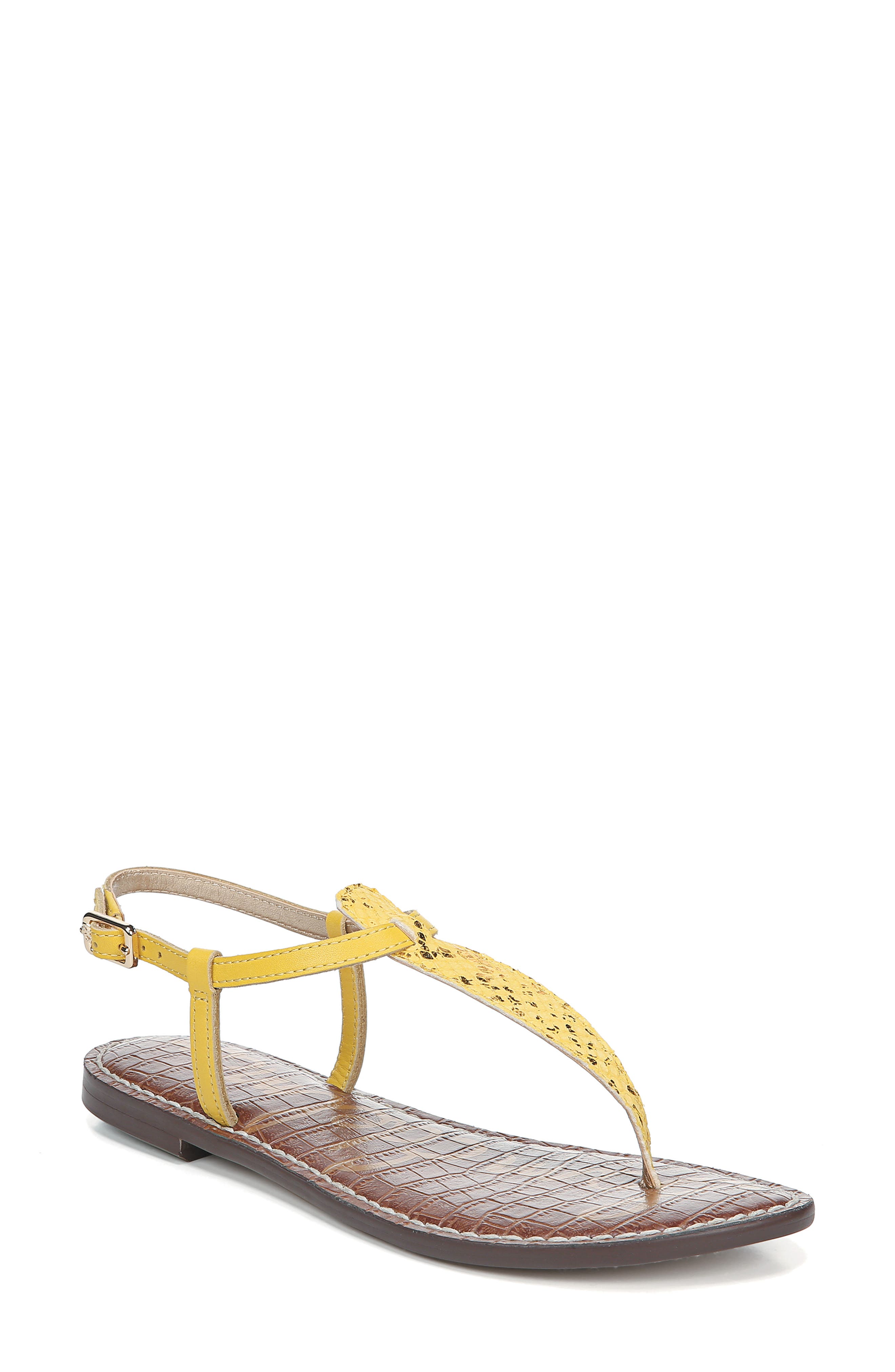 'Gigi' Sandal (Limited Edition), Main, color, LEMON ZEST