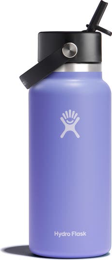 Hydro Flask 32-Ounce Wide Mouth Flex Straw Cap Water Bottle