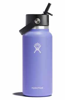 Hydro Flask 32-Ounce Wide Mouth Flex Straw Cap Water Bottle