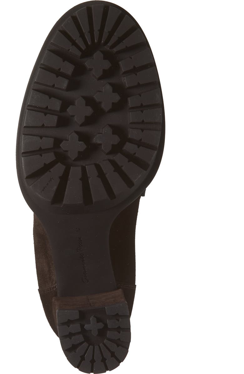 Gianvito Rossi Platform Loafer Pump, Alternate, color, Moka