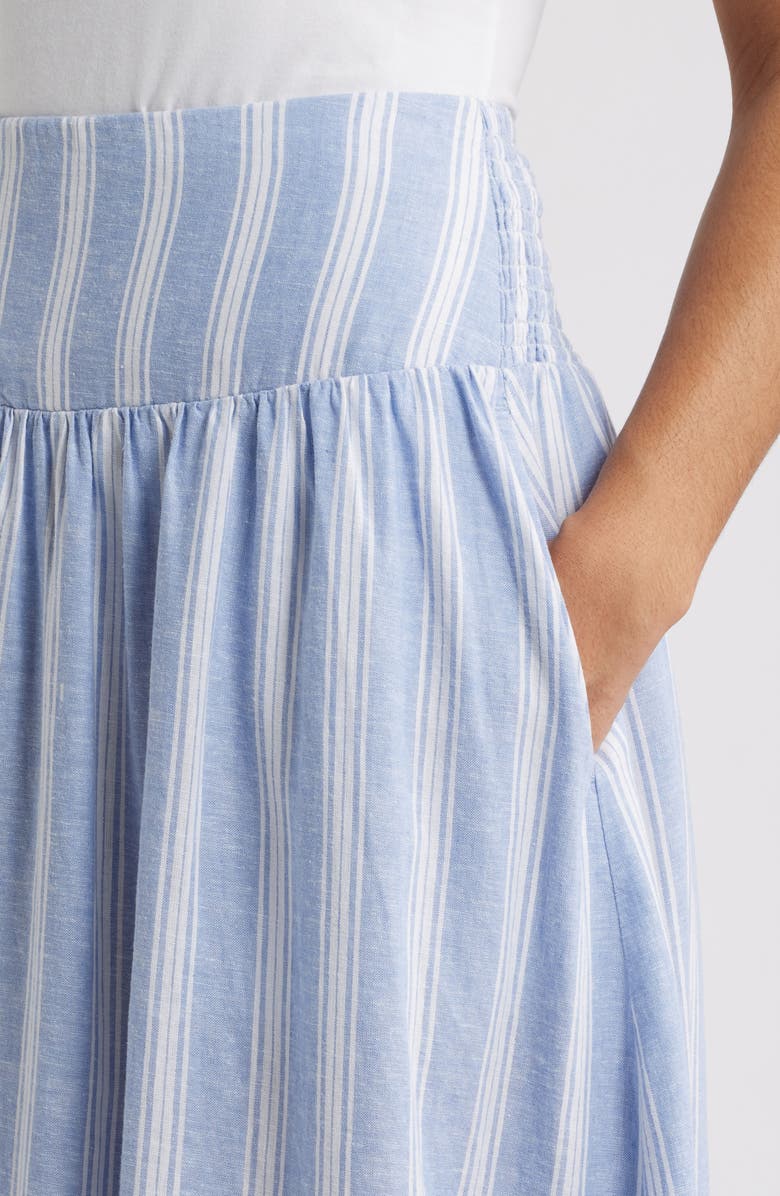 Linen Blend Skirt