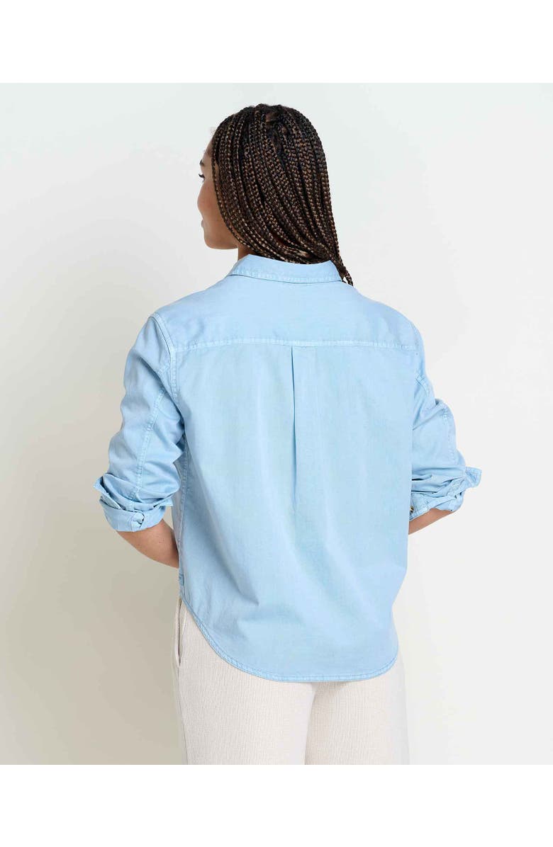 Toad & Co Women's Arroyo Twill Boxy Long Sleeve Shirt, Alternate, color, 