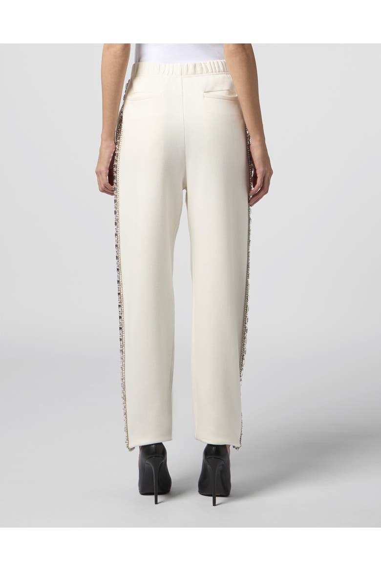 Washed Joggers Tennis Club Crystals Women, Alternate, color, OffWhite