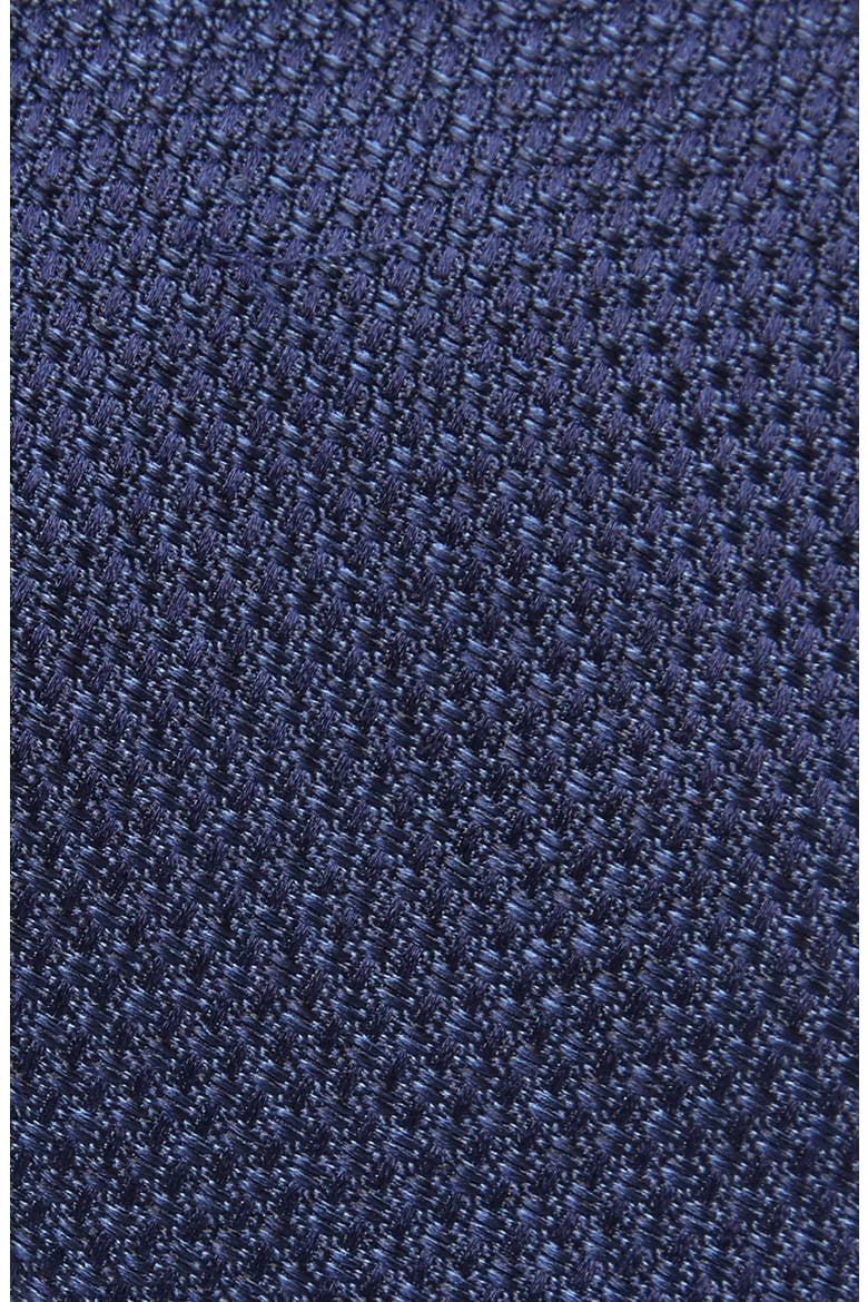 Trammel Textured Silk Tie, Alternate, color, NAVY