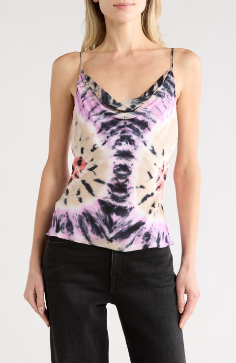 Emmet Cowl Neck Satin Camisole