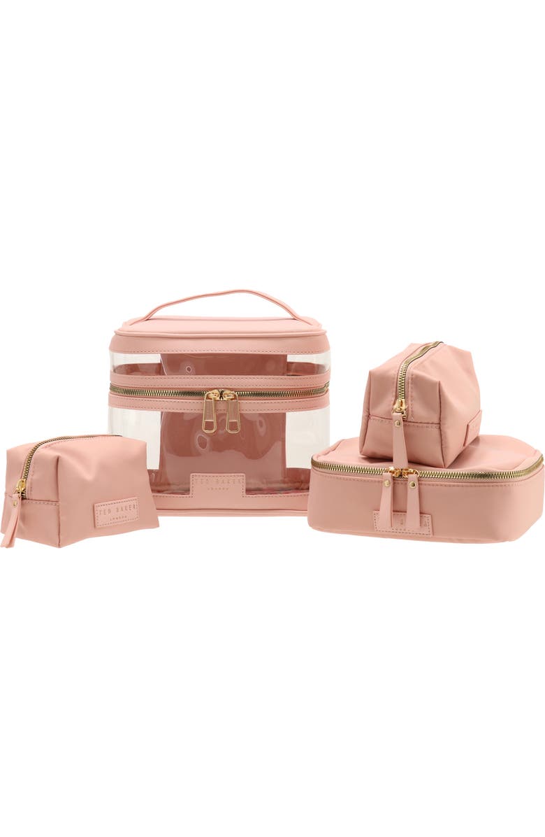 Ted Baker 4-Piece Train Case Set, Main, color,