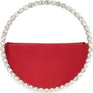 L’alingi Eternity Embellished Satin Clutch