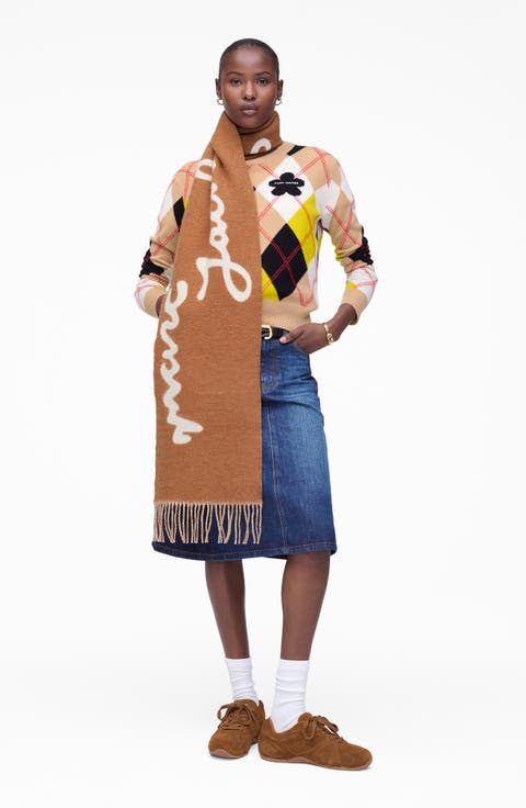 Marc Is Joy Fringe Scarf