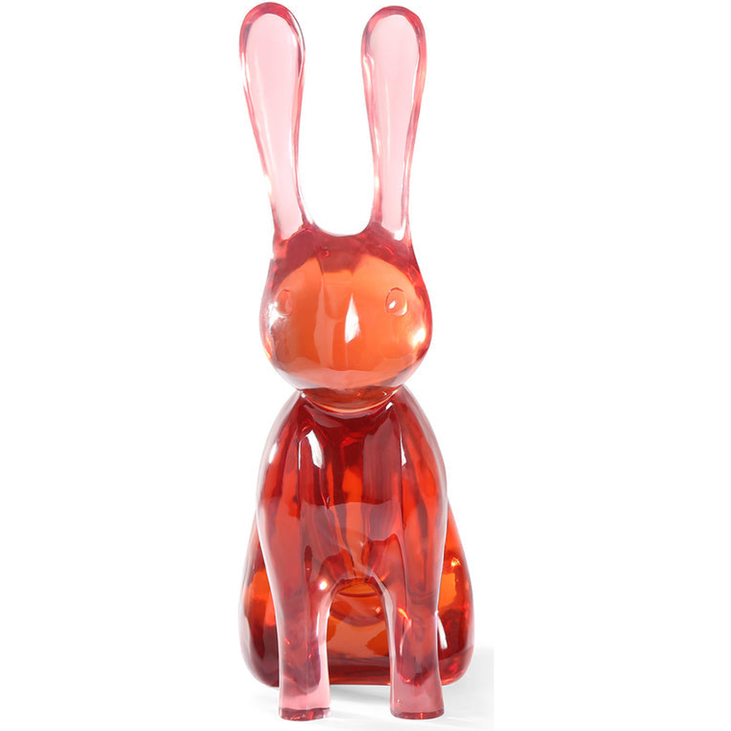Jonathan Adler Acrylic Rabbit Sculpture in Red  product