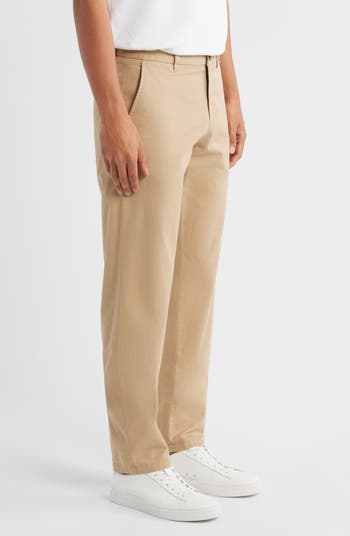 Straight Stretch Cotton Chinos