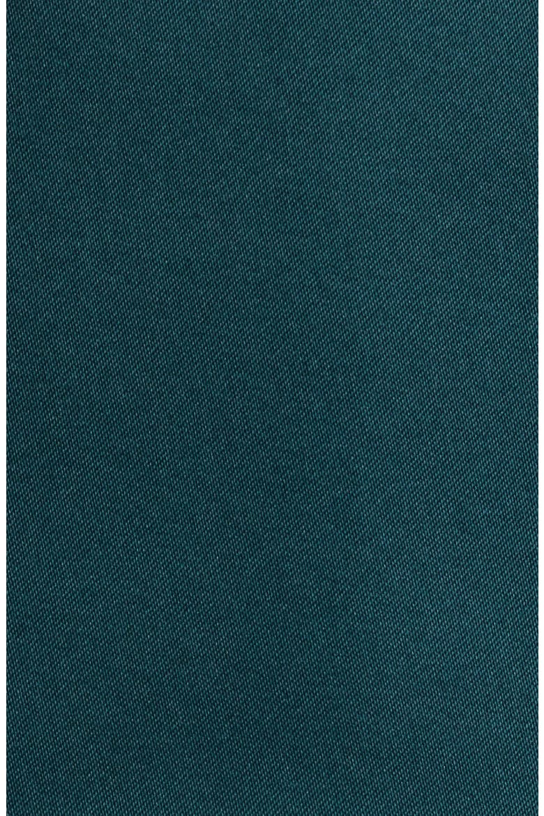 Voca Pleated Strapless Satin Midi Cocktail Dress, Alternate, color, 549E SHERWOOD