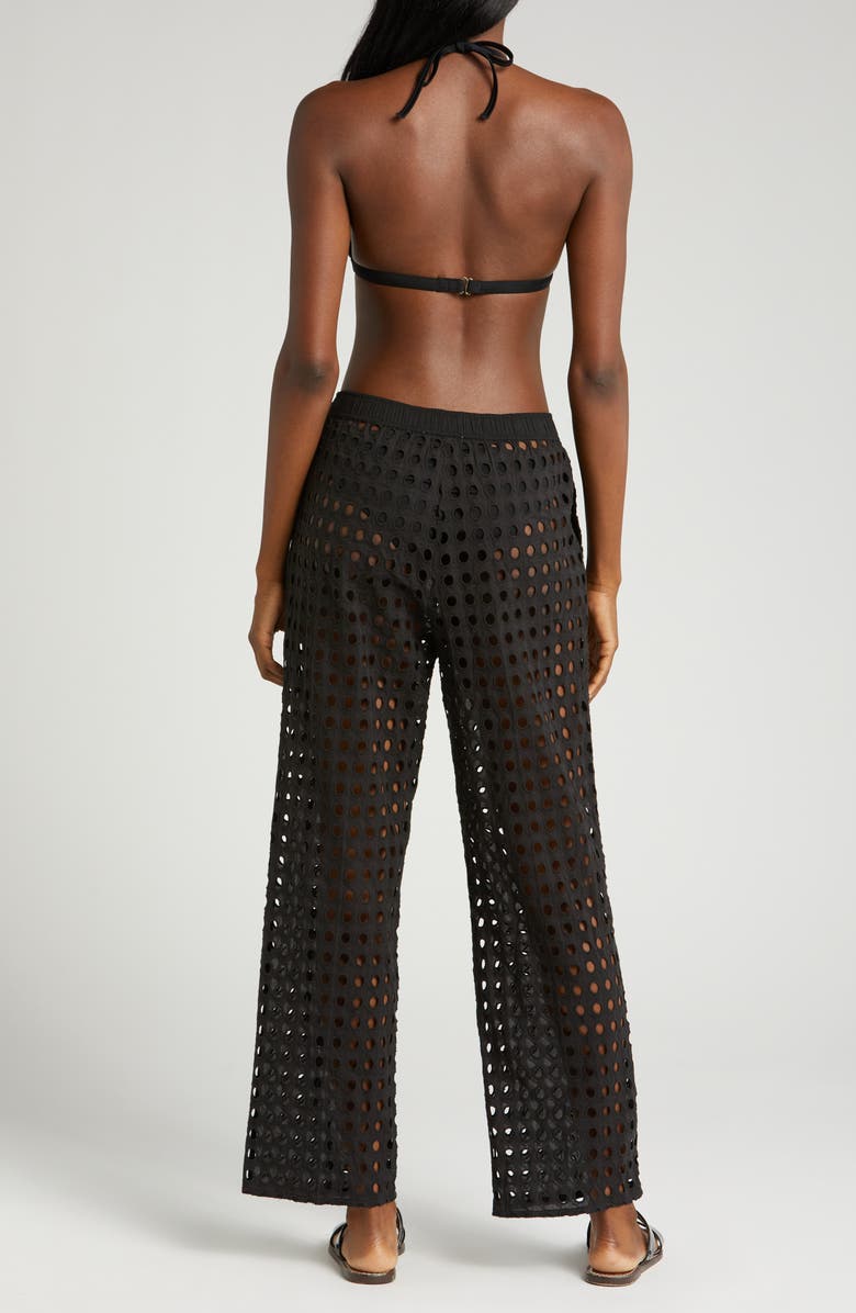 Solid & Striped Delaney Wide Leg Cover-Up Pants, Alternate, color, 