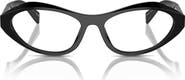 Prada 55mm Oval Optical Glasses