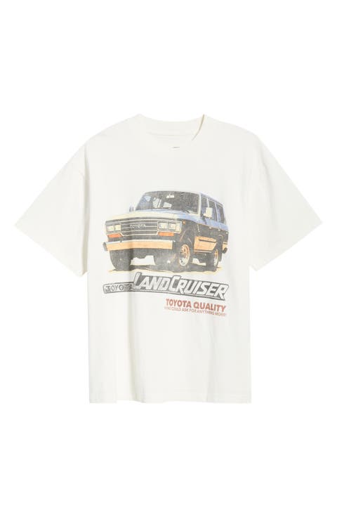 Toyota Land Cruiser Graphic Cotton T-Shirt