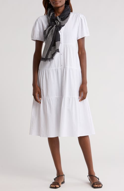 Nordstrom Frame Border Linen & Cotton Cover-up Pareo In Black