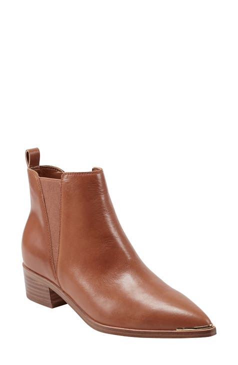 Leather dress boots womens best sale