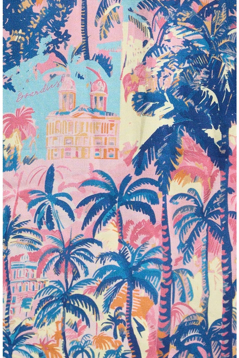 Kids' Havana Tropical Print Camp Shirt, Alternate, color, MULTI