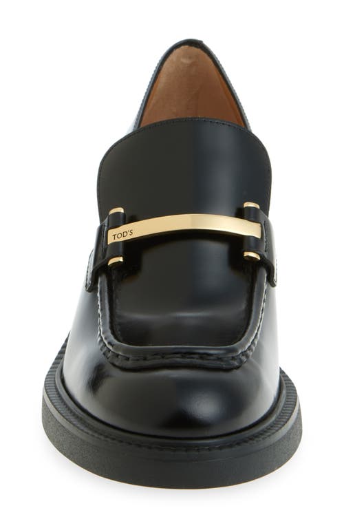 Tod's Barretta Loafer In Black