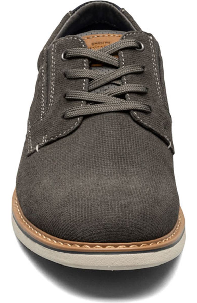NUNN BUSH Otto Plain Toe Derby - Wide Width Available, Alternate, color, Gray