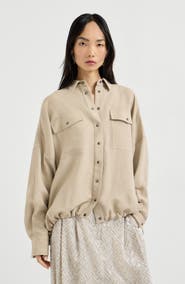 Brunello Cucinelli Fluid twill shirt