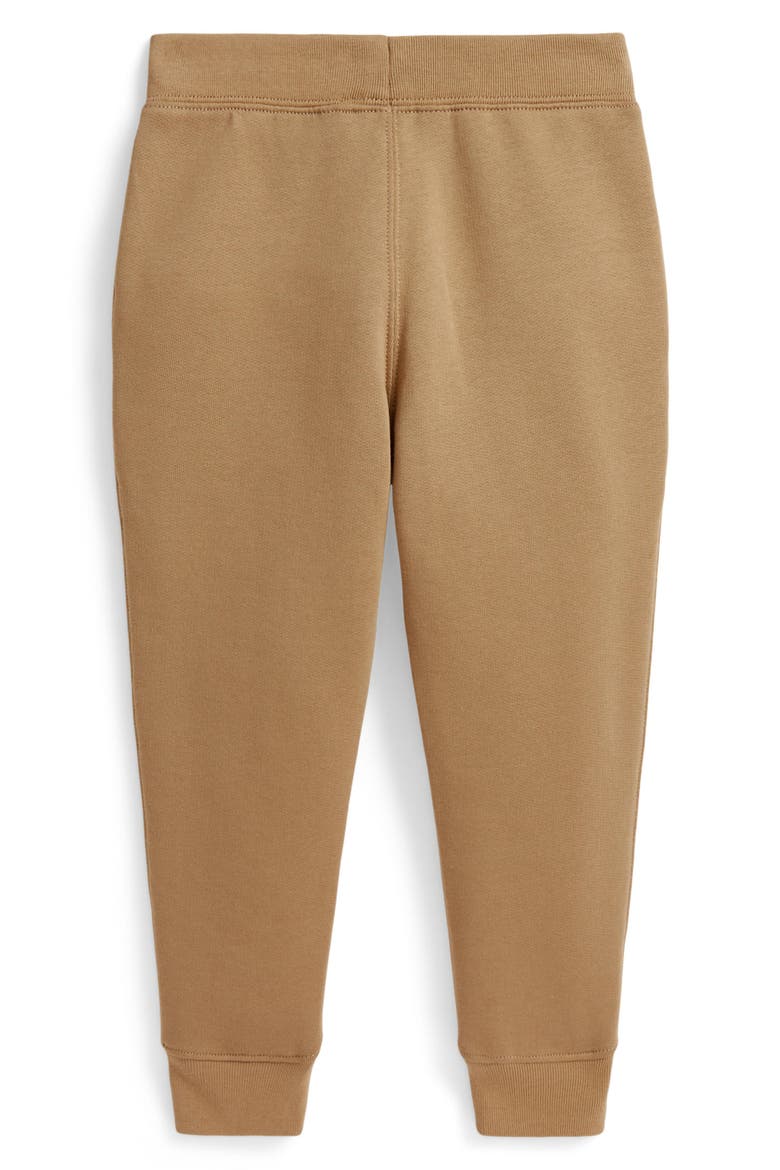 Kids' Fleece Joggers, Alternate, color, CAMEL