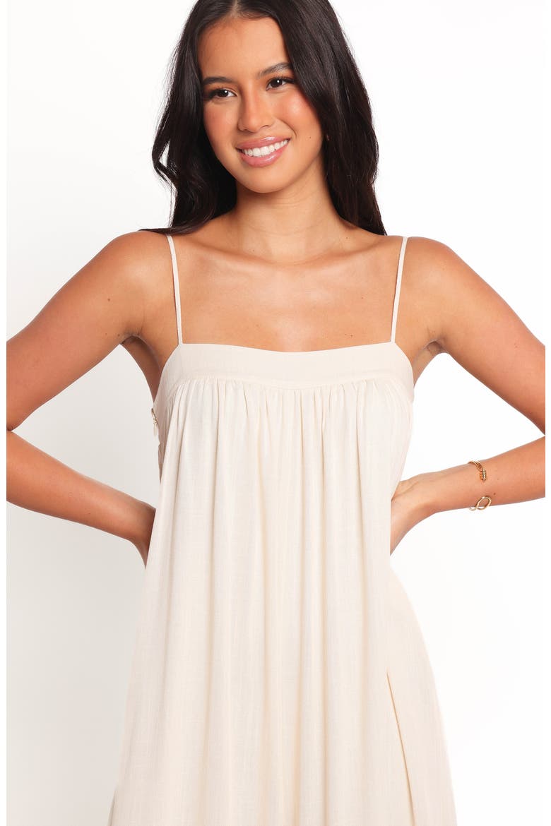 Abegail Flowy Wide Leg Jumpsuit, Alternate, color, CREAM